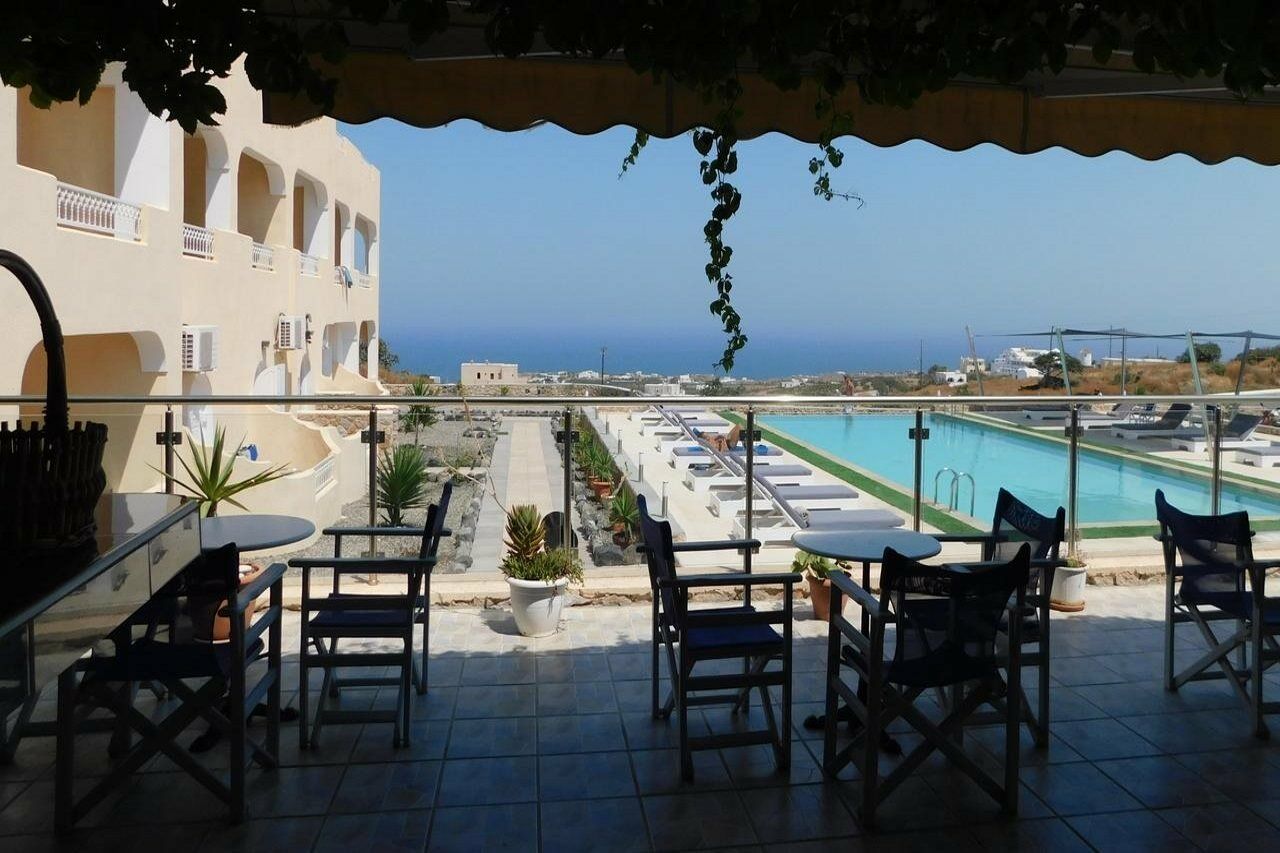 Fira Blue Horizon Apartment Exterior photo